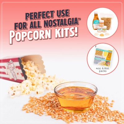 Nostalgia Red Vintage Popcorn Cart with Candy Dispenser