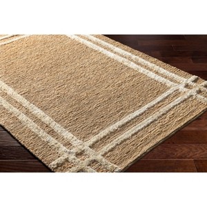 Hauteloom Kazu Jute Living Room, Bedroom Area Rug - Bohemian, Transitional - High Pile - 1 of 4