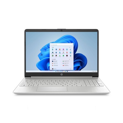 HP 15.6" Laptop - Intel Core i3 - 8GB RAM Memory - 256GB SSD Storage - Windows Home in S mode - Silver (15-dy2035tg) - image 1 of 4