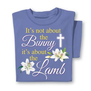 Collections Etc It's About The Lamb Novelty Tee