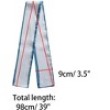 Allegra K Women's Fasion Stripe Skinny Ribbon Scarves Neck Wraps Neckerchief Hairband - 3 of 4