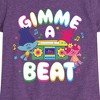 Girls' - Trolls - Gimme A Beat Branch and Poppy Fitted Short Sleeve Graphic T-Shirt - 2 of 4
