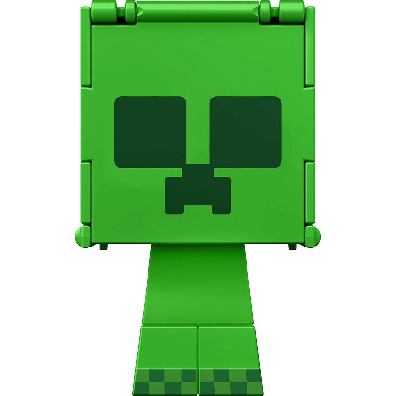 Minecraft Creeper to Charged Creeper Flippin&#39; Figs Action Figure, 3 of 8