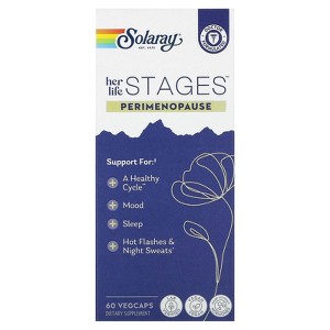 Solaray Her Life Stages, Perimenopuase, 60 VegCaps - 1 of 3