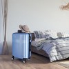 3 Piece Luggage Set With TSA Lock, Lightweight Cross Stripe Suitcase Hardshell Luggage Set (20in/24in/28in) - 2 of 4