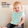 KeaBabies 8-Pack Organic Baby Bibs for Boy, Girl, Drool Bibs, Baby Bib for Girls, Boys,  Newborn Teething Bibs - 3 of 4