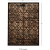 HomeStock Platinum IronGate Brown & Beige 8x11, Transitional, Power Loomed - 3 of 4