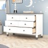 KTMBDW Nightstand End Table - Night Stand Bedside Table, 2 Drawers Storage - Boho Night Stands for Bedroom - 2 of 4