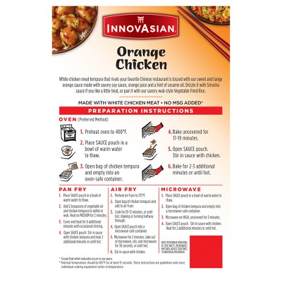 InnovAsian Frozen Orange Chicken - 18oz