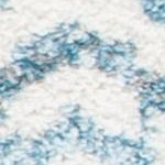 ivory/turquoise