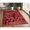 Red Shag Hand Tufted Area Rug - 2 of 4
