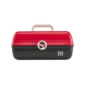 Caboodles School Spirit On-The-Go Girl Organizer - Red Over Black - 1 of 4