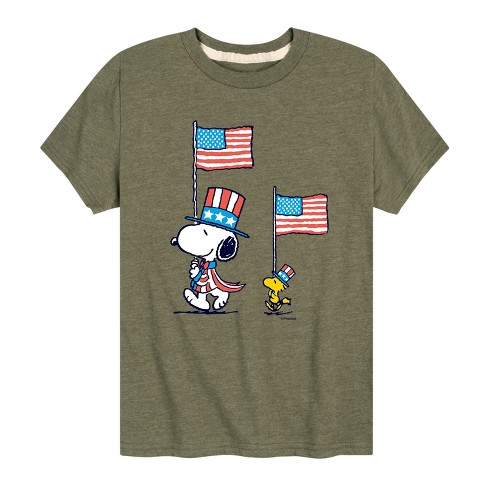 Boys' - Peanuts -  Short Sleeve Graphic T-Shirt - image 1 of 4