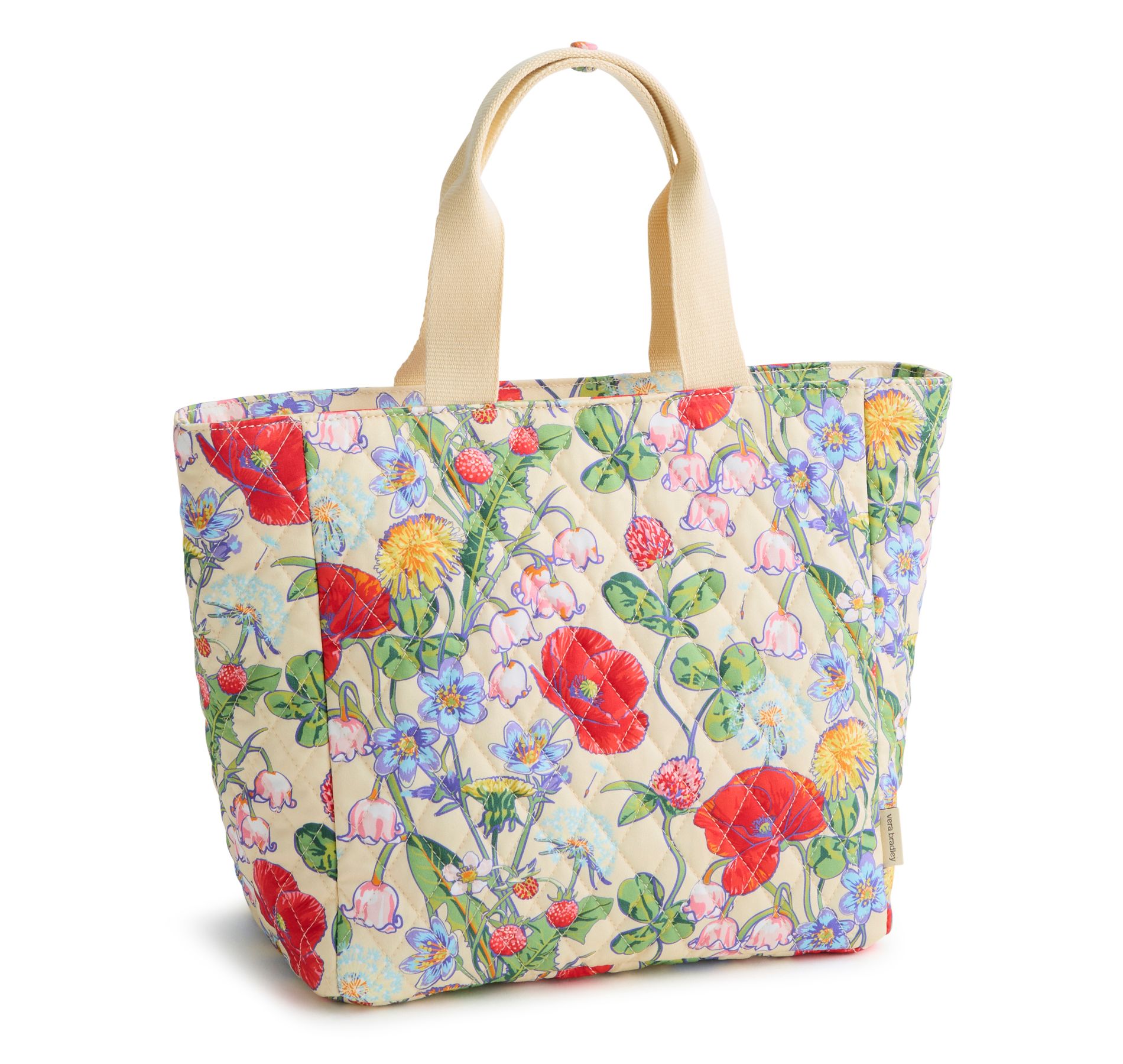 Vera Bradley Women's Premium Cotton Lunch Tote Bag