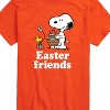 Men's - Peanuts - Easter Friends Short Sleeve Graphic T-Shirt - 2 of 4