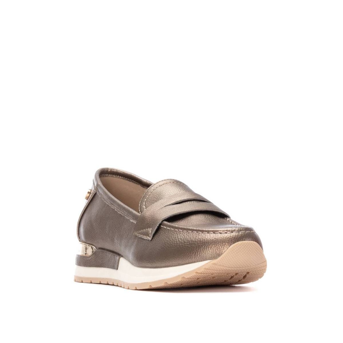 Женские туфли XTI Women's Penny Loafers 144408 Bronze 6 — фото 3