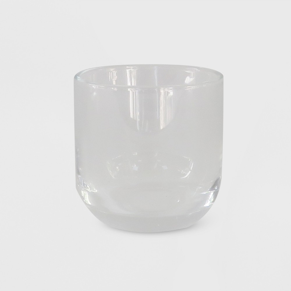 2.9" x 2.9" Tealight/Votive Glass Candle Holder Clear - Made By Design™ 6 pack 