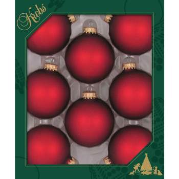 Kalalou - Set of Six Felt Christmas Ornaments - CHB2342