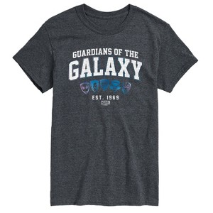 Men's - Marvel - Guardians of the Galaxy Collegiate Short Sleeve Graphic T-Shirt - 1 of 4