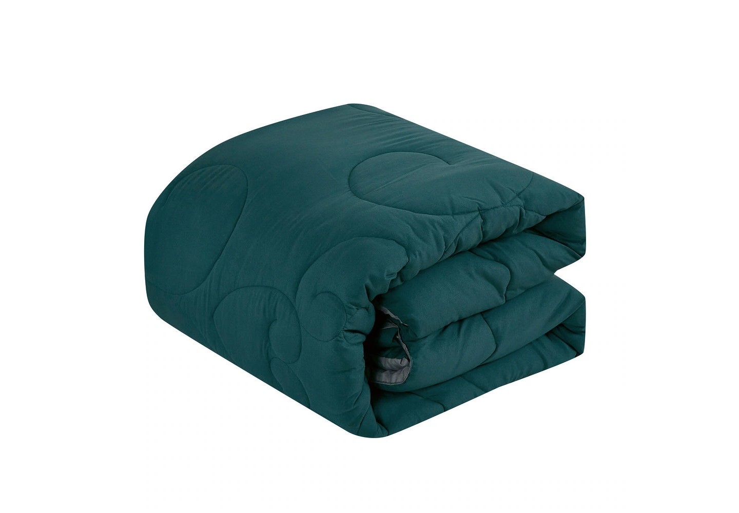 Постельное бельё Home Mart Goods Queen Size 9 Piece Bed-in-a-Bag Teal Green Floral Solid Soft Bedding Comforter Set, цвет: Бирюзовый — фото 7