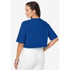 Jessica London Women's Plus Size Curved Hem Shrug - 3 of 4