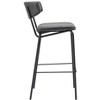 Zuo Charon Barstool (Set of 2) Vintage Black - 4 of 4