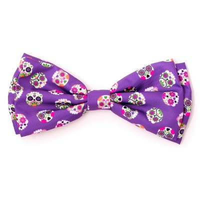 The Worthy Dog Skeletons Bow Tie Adjustable Collar Attachment Accessory