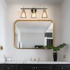 KAISITE 2-Light Metallic Industrial Bathroom Vanity Fixture - 4 of 4