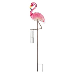 Regal Art & Gift Flamingo Rain Gauge Garden Stake Stake 2.25 in. W X 9.25 in. L - 1 of 1