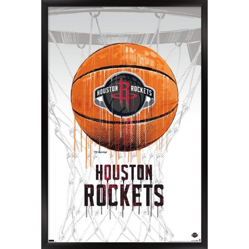 Houston Rockets Poster, Houston Rockets Print, Rockets Gift