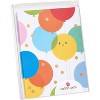10ct Blank All Occasion Cards Balloons: Carlton Cards, Birthday Card Pack, Multicolored, Vertical Fold, 5.19" x 3.94" - 4 of 4