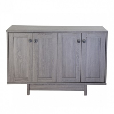 FC Design 47"W Sideboard Storage Cabinet, Dining Server Cupboard Buffet Table with Two Storage Cabinets