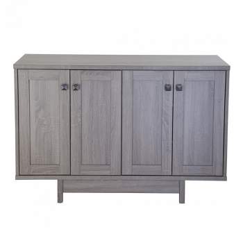 FC Design 47"W Sideboard Storage Cabinet, Dining Server Cupboard Buffet Table with Two Storage Cabinets
