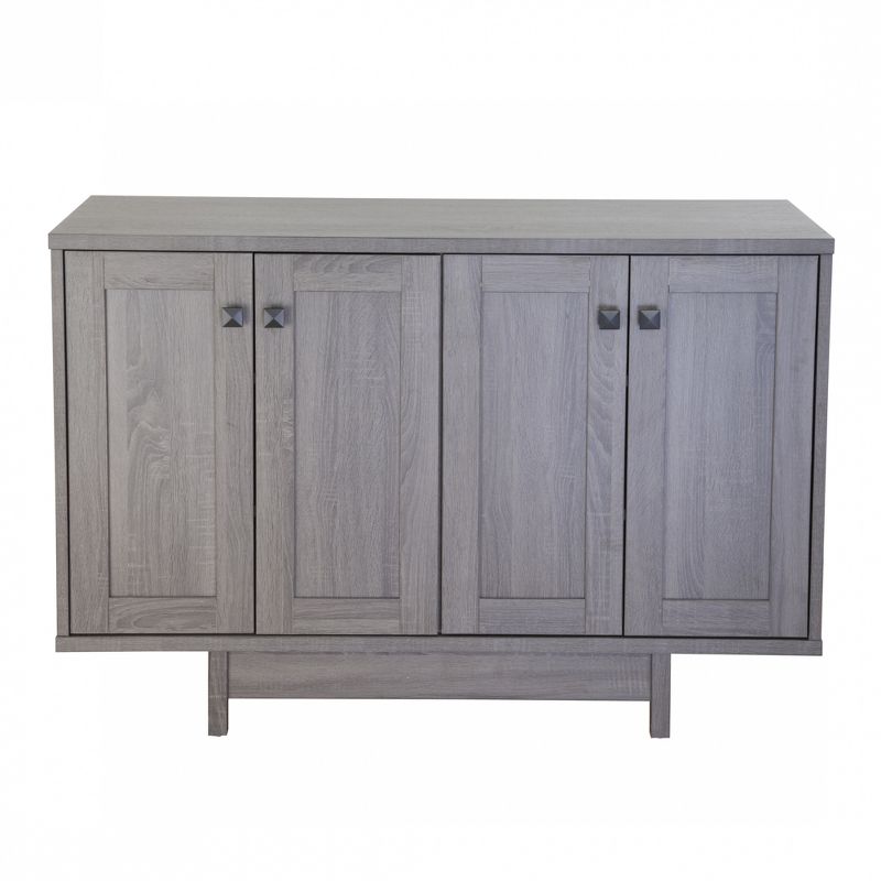 FC Design 47"W Sideboard Storage Cabinet, Dining Server Cupboard Buffet Table with Two Storage Cabinets, 1 of 7