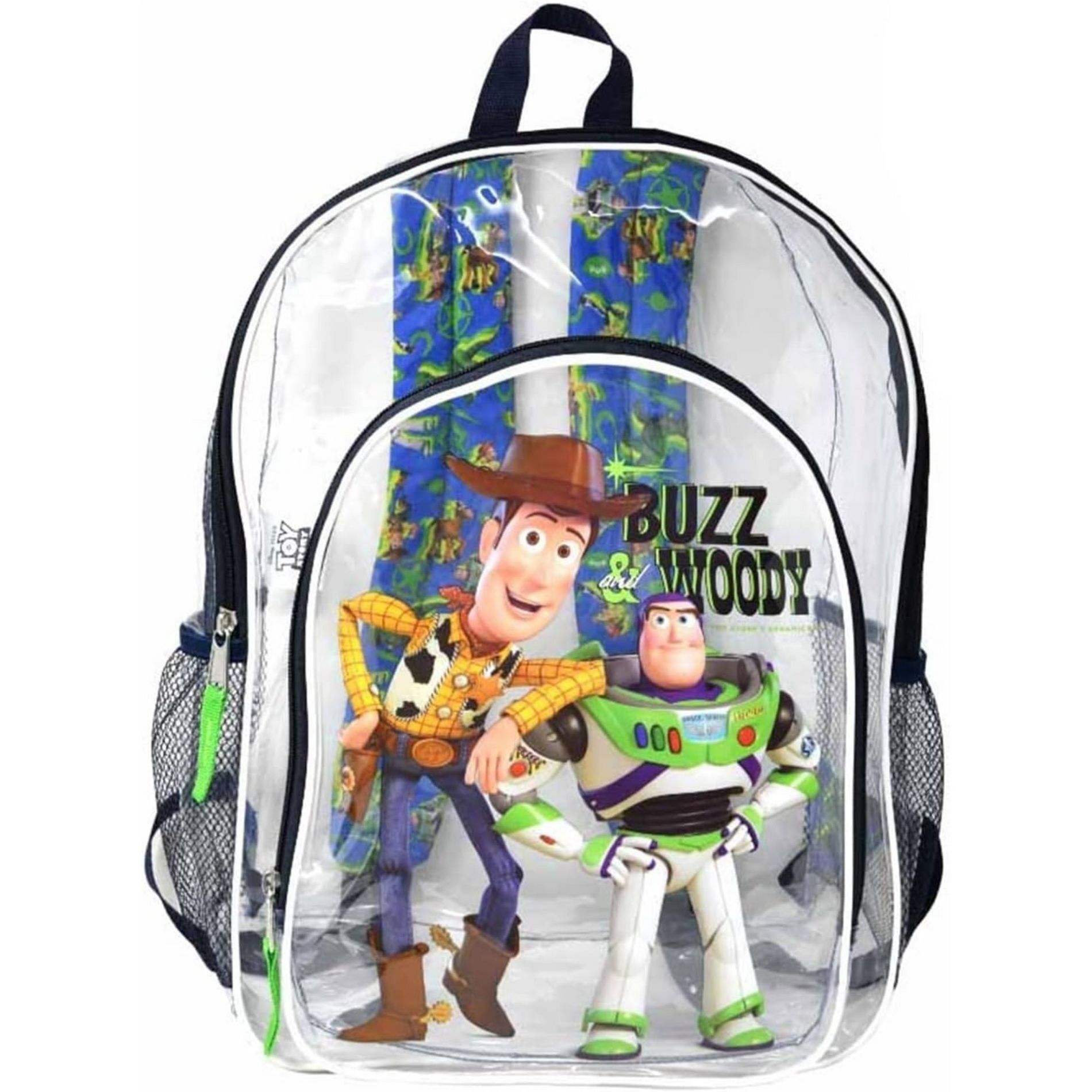 Fast Forward Toy Story Transparent 16" Backpack, boys, kids