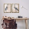 Stupell Industries Beautiful Heron Birds Standing Watercolor, 17" x 21" - 2 of 4
