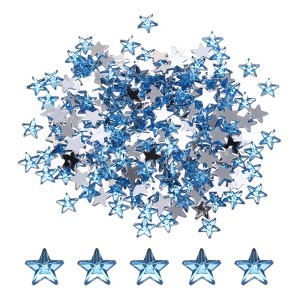 Unique Bargains Craft Embellishments Flat Back Jewelry Making Acrylic Star Rhinestone 200 Pcs - 1 of 4