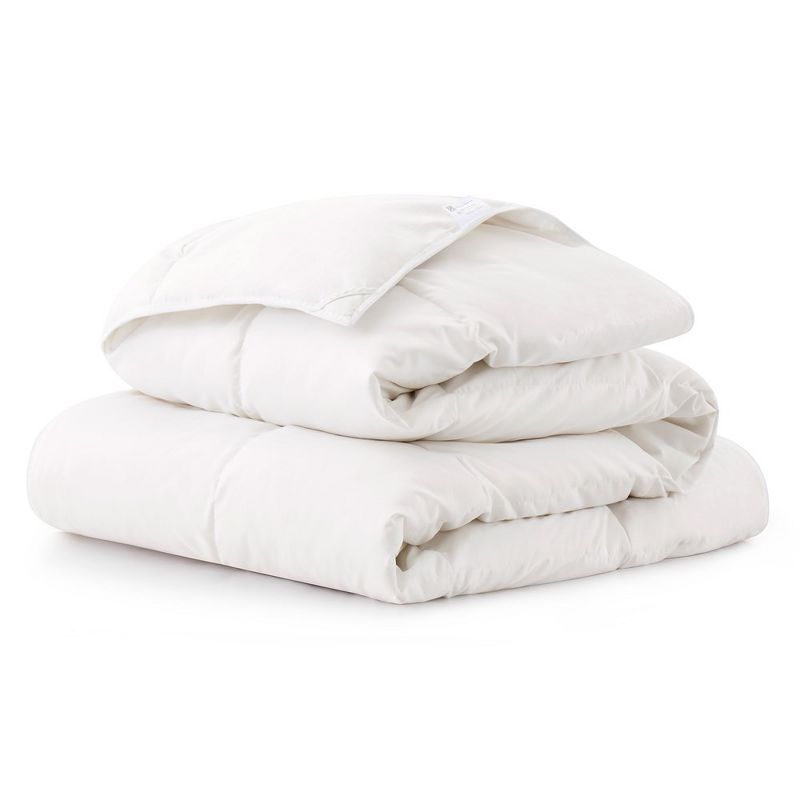 Peace Nest Lightweight Oversized Blanket White Goose Down Feather Luxury, 1 of 4