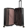 Badgley Mischka Diamond 3pc Expandable Hardside Spinner Luggage Set - 2 of 4