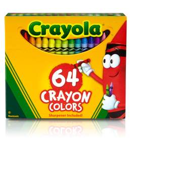 Crayola 120ct Crayon Set With Crayon Sharpener : Target