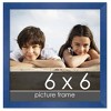 PosterPalooza | Square Classic Modern Blue Picture Frame - UV Acrylic, Foam Board Backing, Hanging Hardware - 2 of 4