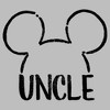 Men's Mickey & Friends Uncle Line Ears T-Shirt - 2 of 4