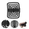 Unique Bargains Hair Shampoo Brush 3.74"x3.07"x2.56" 1 Pc - 3 of 4
