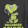 Women's - Peanuts - Halloween Bound Glow In The Dark Short Sleeve Graphic T-Shirt - 2 of 4