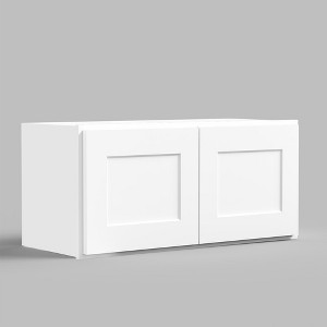 LOVMOR in Plywood Soft-Close Kitchen Wall Cabinet with 2 Doors for Kitchen, Bathroom, Living Room,Study - 1 of 3