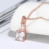 Square Trillion Pendant Necklace for Women Sterling Silver Ginger Lyne Collection - 2 of 4