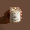 Sweet Water Decor Fresh Coffee 9oz Clear Jar Soy Candle - 2 of 3