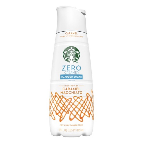 Starbucks Zero Sugar Caramel Macchiato Coffee Creamer - 28 fl oz - image 1 of 4