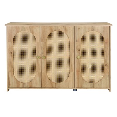 Bella Depot 48.8''W 3-Door Sideboard with Large Storage