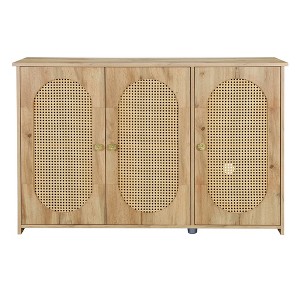 Bella Depot 48.8''W 3-Door Sideboard with Large Storage - 1 of 4